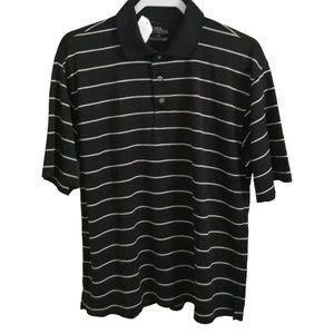 PGA TOUR MENS POLO SHIRT LG. 100% polyester